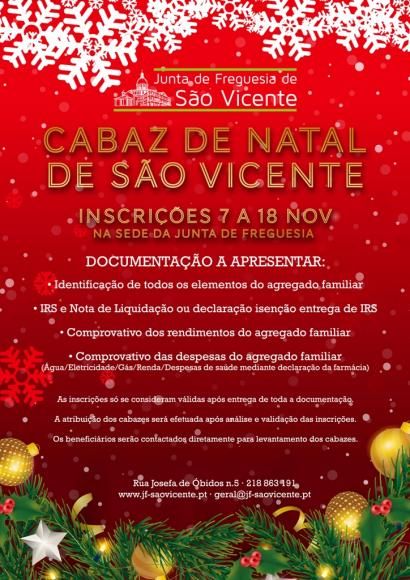 Cabaz de Natal de São Vicente 2022