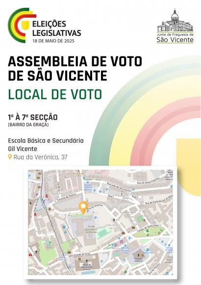 Eleições Legislativas - 18 maio 2025 Assembleia de Voto São Vicente