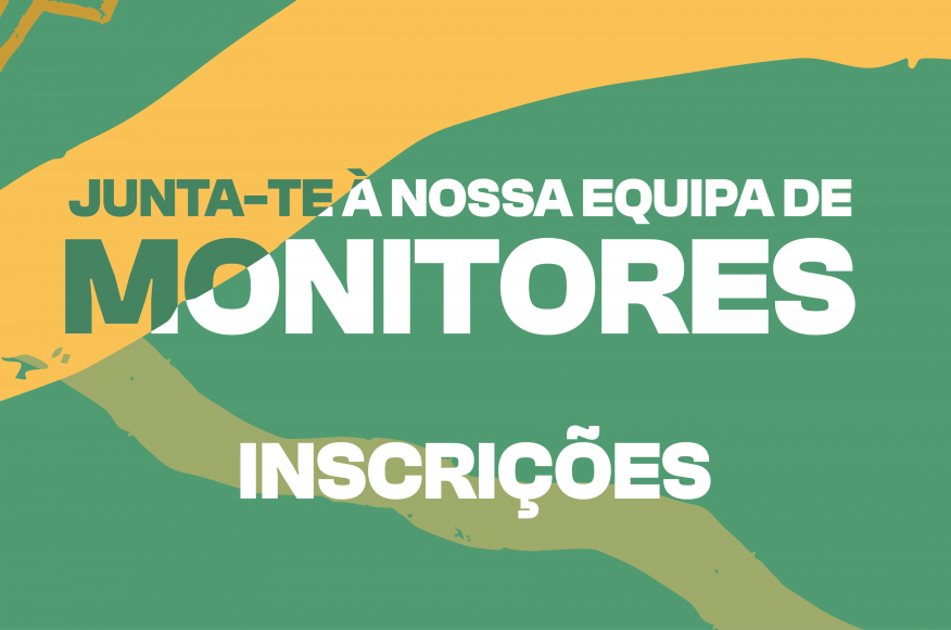 Inscri&ccedil;&otilde;es de monitores para AAAF/CAF
