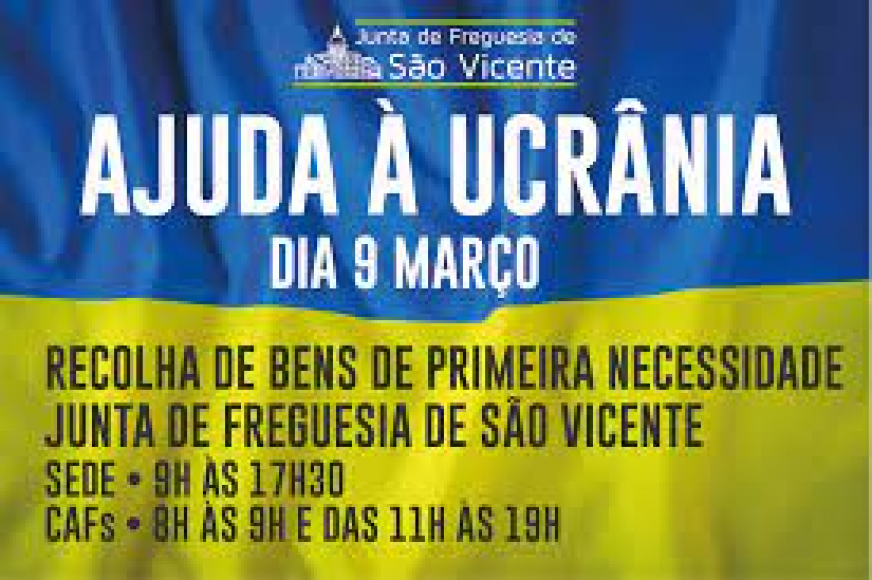 Recolha de bens para Ucrânia