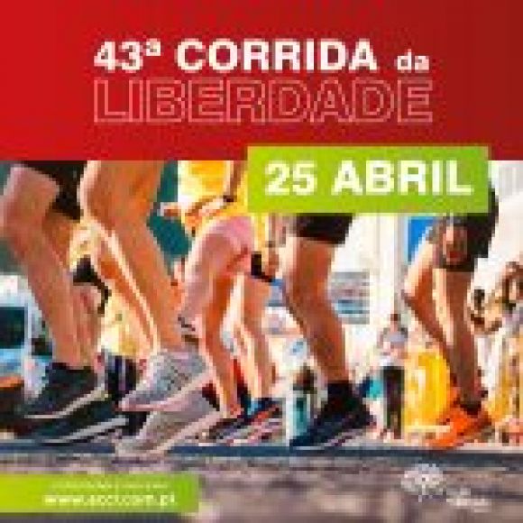 Corrida da Liberdade Inscrições abertas