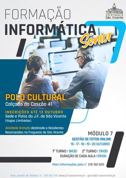 Formação informática Sénior 2023