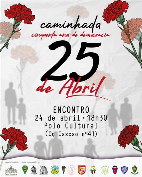 Caminhada 25 abril | Celebrar a Liberdade Caminhada 25 abril | Celebrar a Liberdade